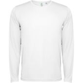 Estoril unisex T-shirt met lange mouwen - Wit - 2XL