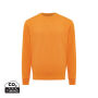 IQONIQ Etosha lichtgewicht gerecycled katoen sweater, oranje (XS)