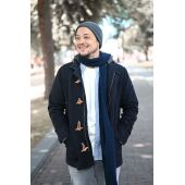 Gebreide muts - Grijs melee Gebreide muts - Grijs melee