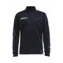 CRAFT PROGRESS HALFZIP LS TEE JR BLACK 122 CRAFT PROGRESS HALFZIP LS TEE JR BLACK 122
