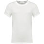 T-shirt ronde hals kinderen White 4/6 jaar
