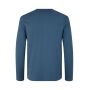 Interlock T-shirt | lange mouw - Indigo, 3XL