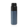 Thermocup RCS recycled geisoleerde fles met beker 500ml, donkerblauw