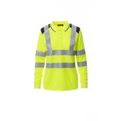 fluorescent yellow/navy blue