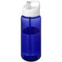 H2O Active® Octave Tritan™  600 ml sportfles met tuitdeksel - Blauw/Wit