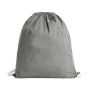 drawstring bag PLANET light grey