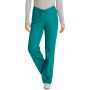 Uniseks Broek met trekkoordje standard taille Teal Blue XXS