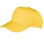 BOSTON PRINTERS CAP, YELLOW, One size, RESULT