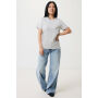 IQONIQ Brett gerecycled katoen t-shirt, light heather grey (XXS)