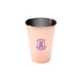 FERNET RVS beker met koperen coating - lichtbruin