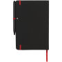 Noir Edge medium notitieboek - Zwart/Rood Noir Edge medium notitieboek - Zwart/Rood