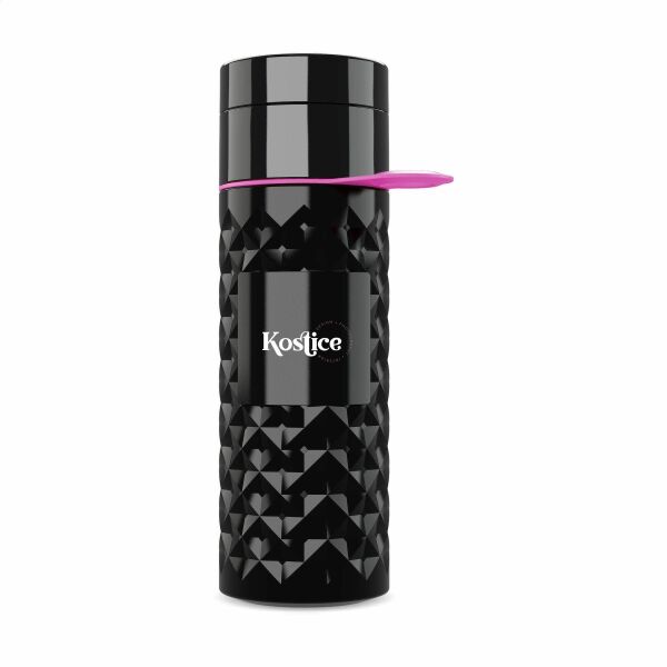 Join The Pipe Nairobi Ring Bottle Black 500 ml Flasche - schwarz/rosa Join The Pipe Nairobi Ring Bottle Black 500 ml Flasche - schwarz/rosa