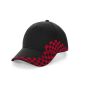 GRAND PRIX CAP, BLACK / CLASSIC RED, One size, BEECHFIELD