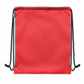 NIGHT - Grote rugzak met koord RPET - Rood