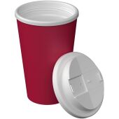 Americano® Infiniti geïsoleerde beker van 350 ml met morsbestendig deksel - Bordeaux rood