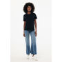 IQONIQ Brett gerecycled katoen t-shirt, zwart (4XL)