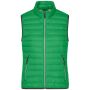 Ladies' Down Vest fern green/silver S