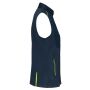 Damesgilet DayToDay navy/fluorescent yellow 3XL