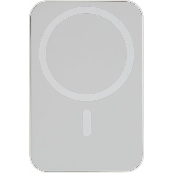 Gerecyclede draadloze oplader powerbank Meno wit Gerecyclede draadloze oplader powerbank Meno wit