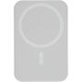 Gerecyclede draadloze oplader powerbank Meno wit