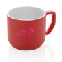 Keramische moderne mok 350 ml, rood