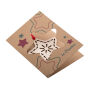TreeCard Eco - Kerstkaart, ster