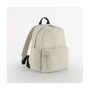 PREMIUM RECYCLED MINI BACKPACK, NATURAL STONE, One size, BAG BASE