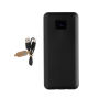 Gridley RCS gerecycled plastic 20000 65W laptop powerbank, zwart
