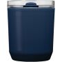 Hudson 180 ml dubbelwandige beker van gerecycled plastic - Marineblauw Hudson 180 ml dubbelwandige beker van gerecycled plastic - Marineblauw
