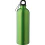 Gerecyclede roestvrijstalen enkelwandige fles (750 ml) Emeric lichtgroen