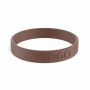 Gepersonaliseerde siliconen polsbandjes (12 mm breed)