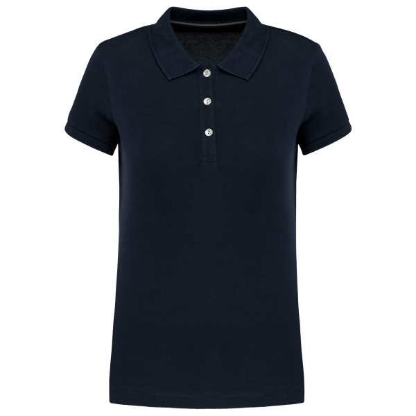 Polo Supima® manches courtes femme Navy XXL Polo Supima® manches courtes femme Navy XXL