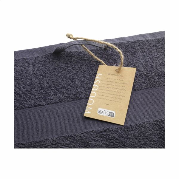 Wooosh Bath Towel GRS Recycle Cotton Mix 140 x 70 cm - dunkelgrau Wooosh Bath Towel GRS Recycle Cotton Mix 140 x 70 cm - dunkelgrau