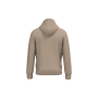 Ecologische uniseks sweater met capuchon Wet Sand XL