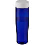 H2O Active® Eco Tempo waterfles van 700 ml met schroefdop - Wit/Blauw