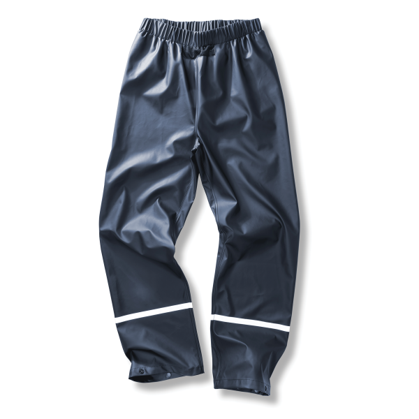 Prism PU waterdichte broek met reflecterende strips Navy XXL Prism PU waterdichte broek met reflecterende strips Navy XXL