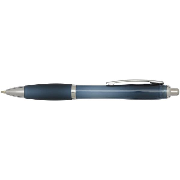 Nash RCS balpen van gerecycled plastic met gekleurde behuizing en grip (zwarte inkt) - Hale blauw Nash RCS balpen van gerecycled plastic met gekleurde behuizing en grip (zwarte inkt) - Hale blauw