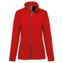 2-laagse damessoftshelljas Red M