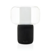 Lux RCS rplastic 10W luidspreker/lamp, zwart