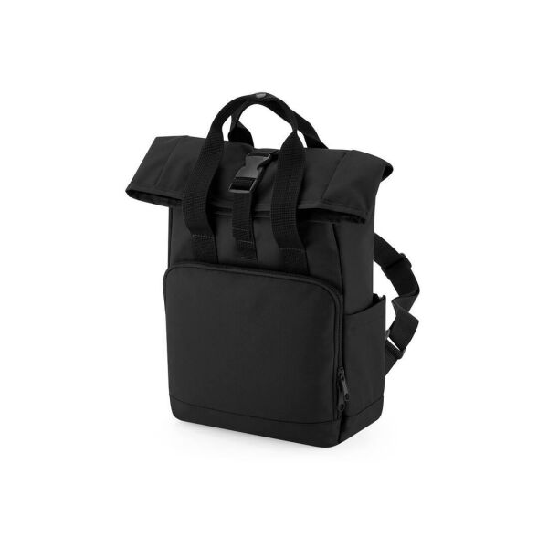 RECYCLED MINI TWIN HANDLE ROLL-TOP LAPTOP BACKPACK