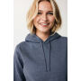 IQONIQ Torres gerecycled katoen hoodie ongeverfd, heather navy (XXXL)