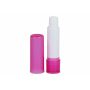 Klassieke lippenbalsemstick gerecycled materiaal - Ecru / Roze