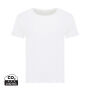 Iqoniq Yala dames lichtgewicht gerecycled katoen t-shirt, recycled white (XL)