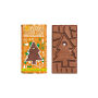 Tony's Chocolonely - Kerstreep met wikkel breed - Melk Gemberkoekjes