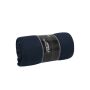Fleece Blanket navy/natural one size