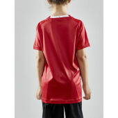 PROGRESS 2.0 STRIPE JERSEY JR BRIGHT RED/W 158/164