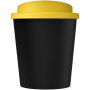 Americano® Espresso Eco 250 ml gerecyclede beker - Zwart/Geel