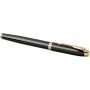 Parker IM rollerbalpen (zwarte inkt) - Zwart/Goud