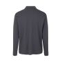 PRO Wear poloshirt met lange mouw | drukknoop - Silver grey, 3XL