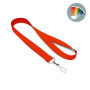 Polyester zeefdruk lanyard met J-haak